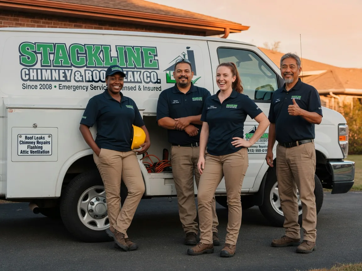 Chimney flashing repair company in Virgil, KS